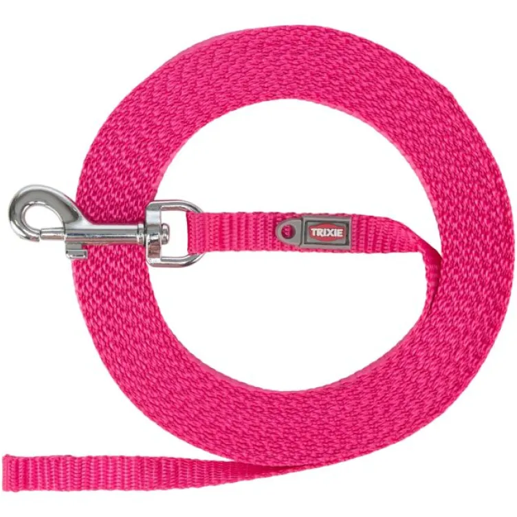 Tracking povodac lagan xs-s 5 m 10 mm roze