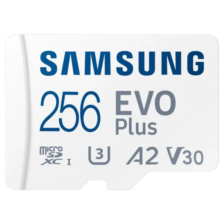 Micro SD Card 256GB Samsung Evo Plus MB-MC256SA