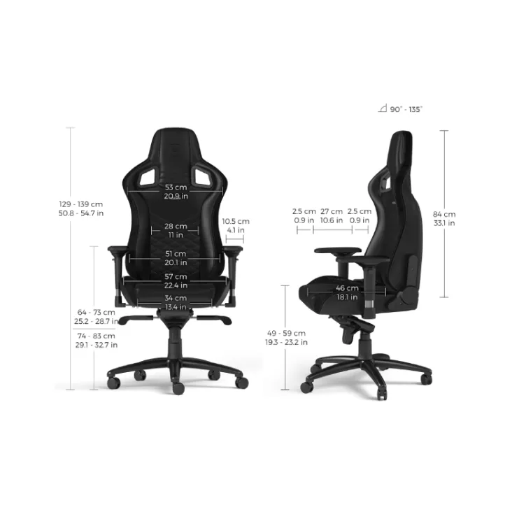 EPIC Gaming stolica crna