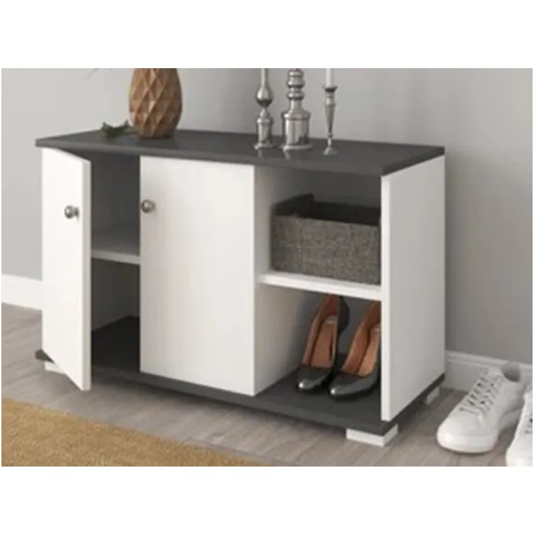 Predsoblje komplet bela-antracit