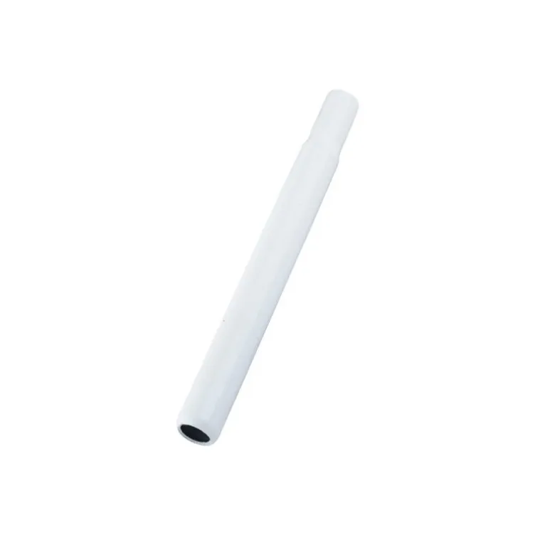 Cev sedišta  metal kraća 25.4 x 250 mm bela
