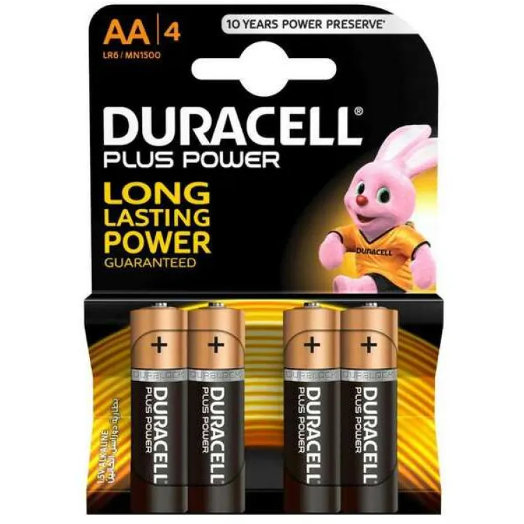 DURACELL LR06 ALKALNA BATERIJA 1,5V AA 4 komada u pakovanju