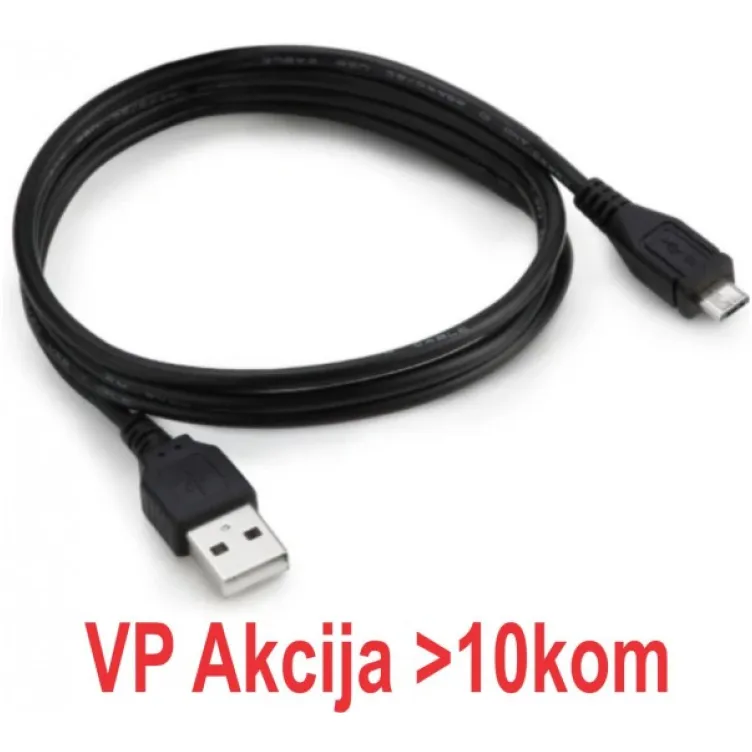CCP-mUSB2-AMBM-1M** Gembird USB 2.0 A-plug to Micro usb B-plug DATA cable 1M BLACK (60)