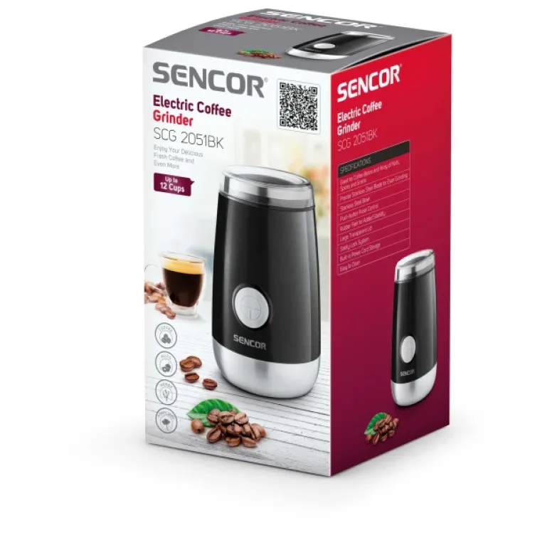 Mlin za kafu Sencor SCG 2051BK