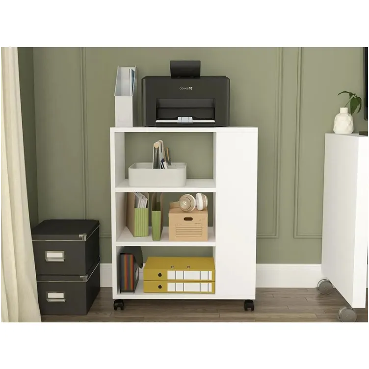 Višenamenska komoda belo točkići