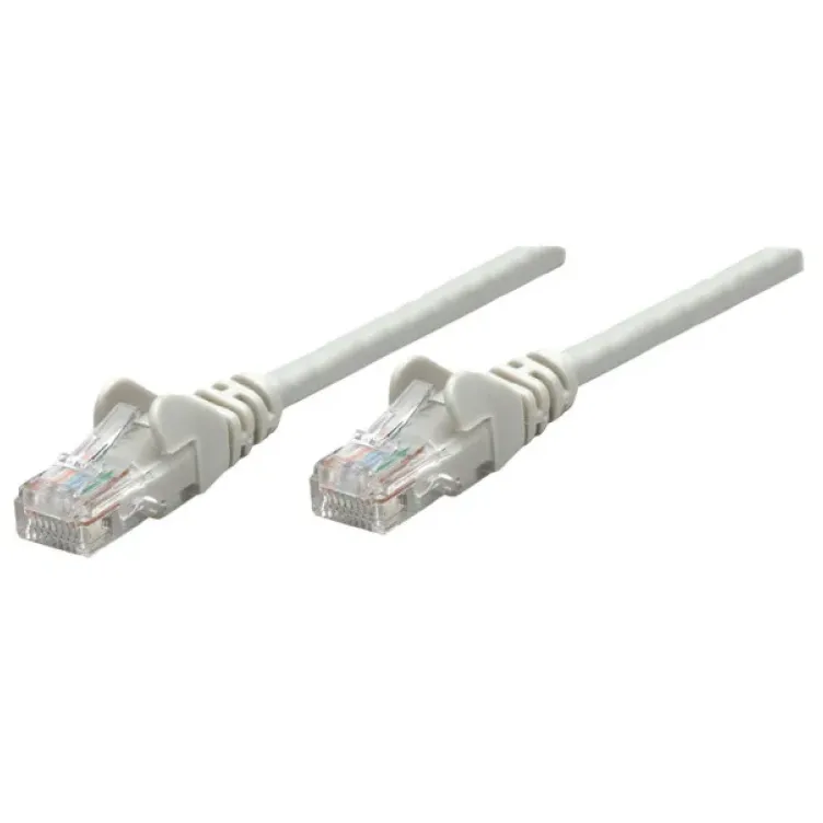 LAN UTP kabl intellinet 739900 Cat6 CCA//Sivi/0,25m