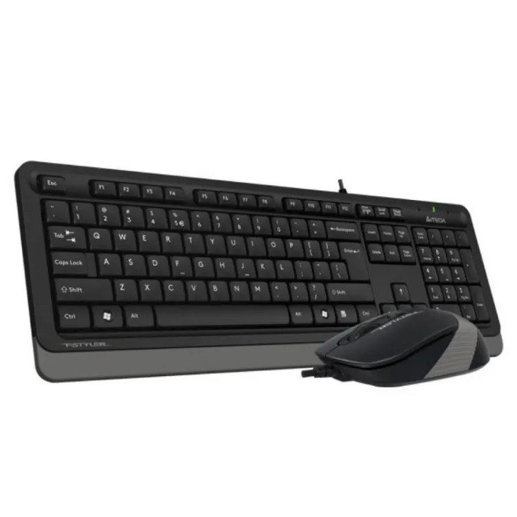 F1010 FSTYLER USB US siva tastatura + USB sivi miš