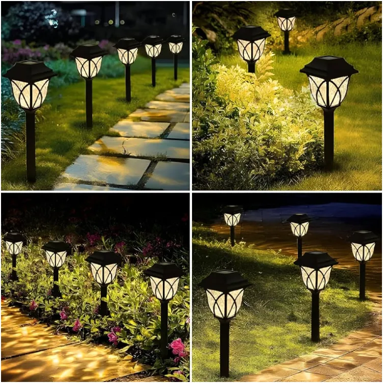 Solarna baštenska lampa - 6 kom.