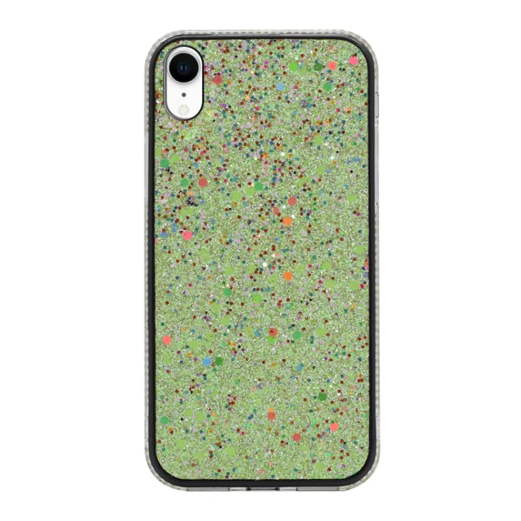 Maska Candy Shine za iPhone XR zelena.