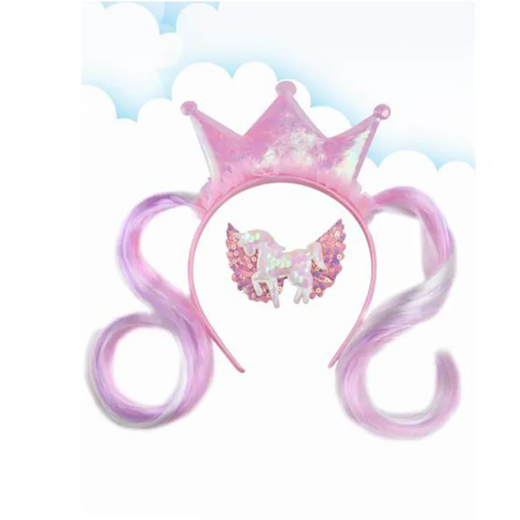 Rajf za kosu Unicorn kruna