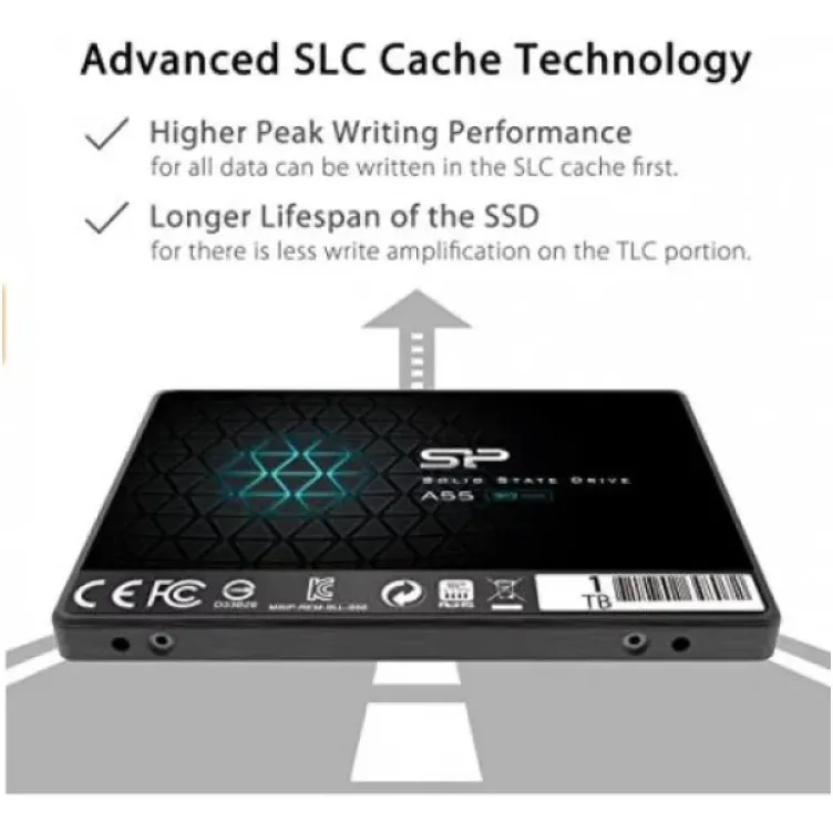 SSD Silicon Power 1TB Ace A55 2,5" SATA3 SP001TBSS3A55S25