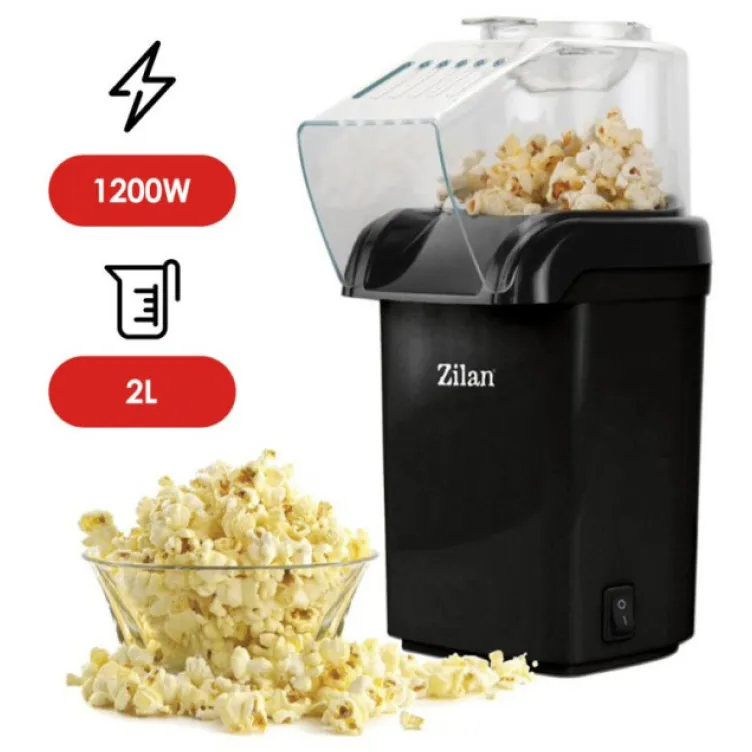 Zilan ZLN8045 BK Aparat za kokice 1200W CRNI