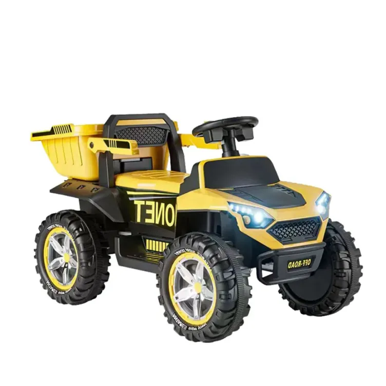Dečiji kiper na akumulator - Žuti - Bager na akumulator za decu