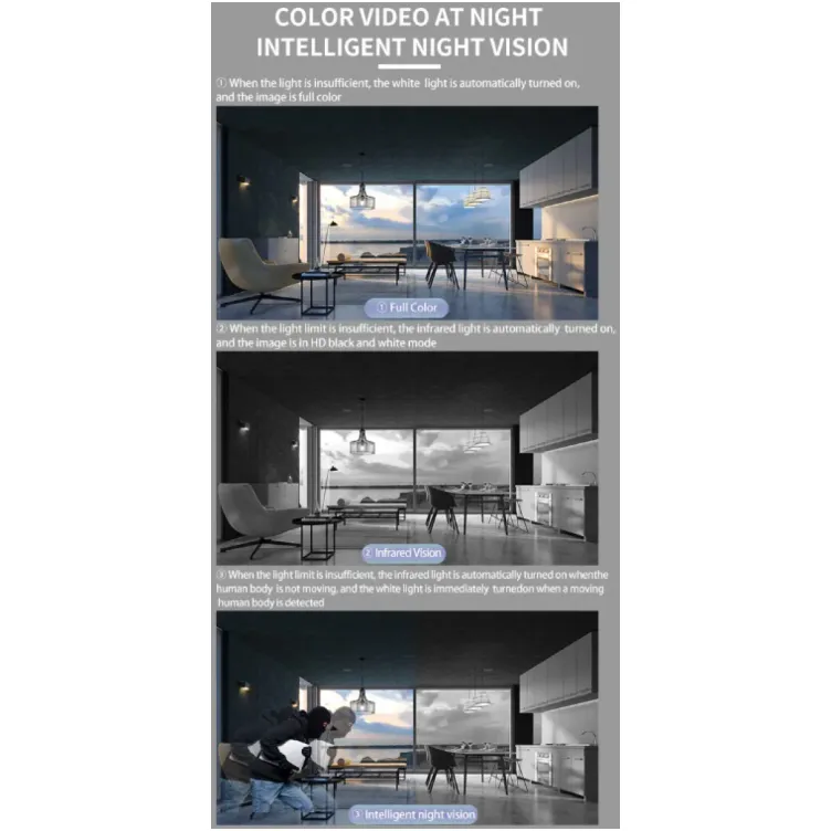 CAM-IP3MP-V1* GMB kamera sa video pozivom 3mpix microSD iCSee xmeye pro Two-way voice PTZ 3.6mm 1799