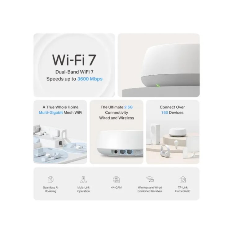 Mesh sistem TP-LINK Deco BE25(3-pack)