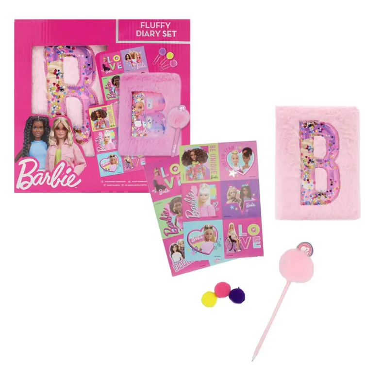 BARBIE Pufnasti dnevnik sa dodacima