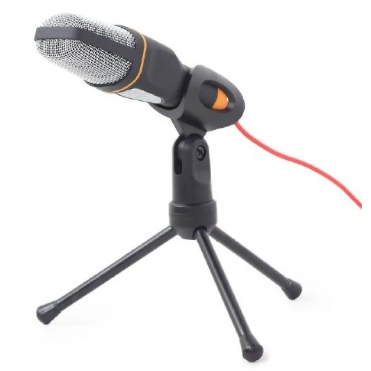 MIC-D-03 Gembird mikrofon sa tripodom 3,5mm black