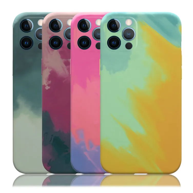 Maska Water Paste za iPhone 12 ljubicasta