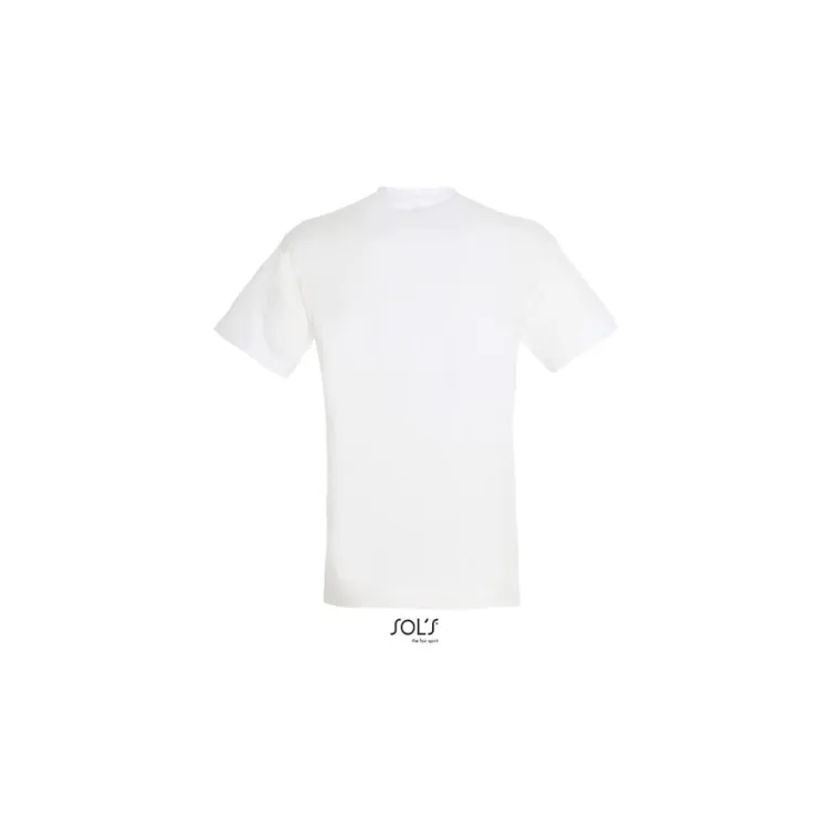 REGENT unisex majica sa kratkim rukavima - bela, M