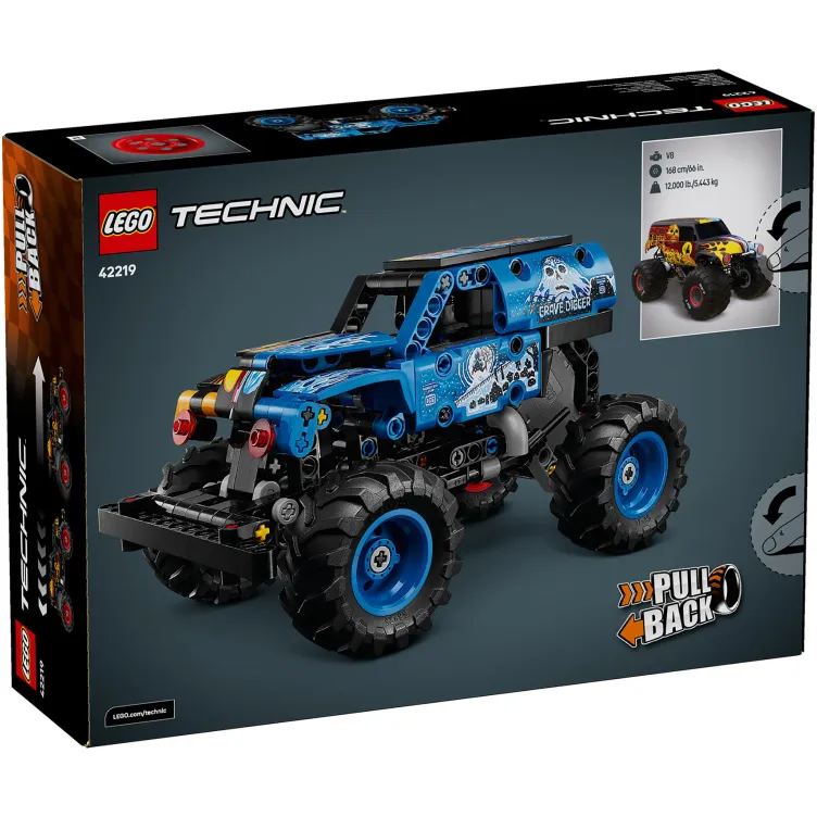 42219 Monster Jam™ Grave Digger™ Vatra i led