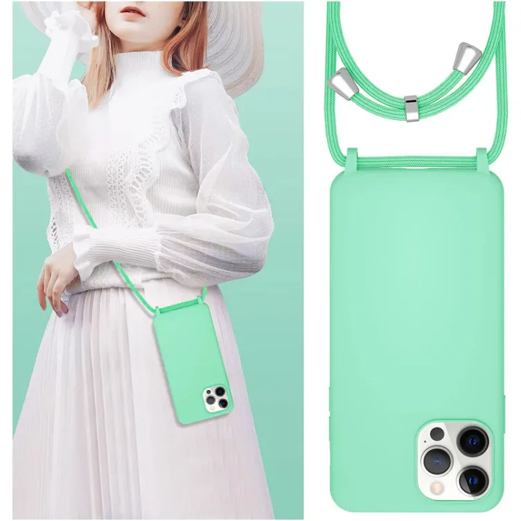 Maska String za iPhone 14 Pro mint.