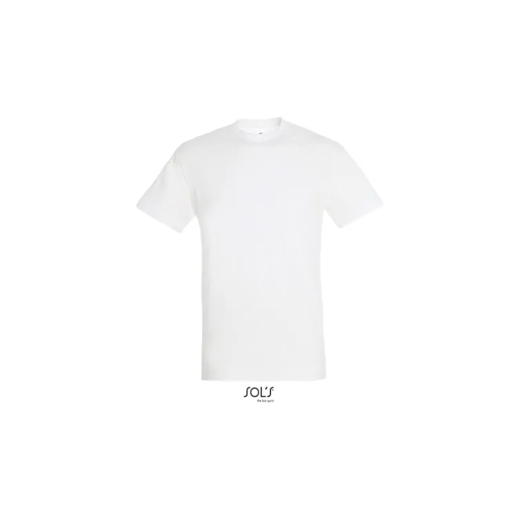 REGENT unisex majica sa kratkim rukavima - bela, M