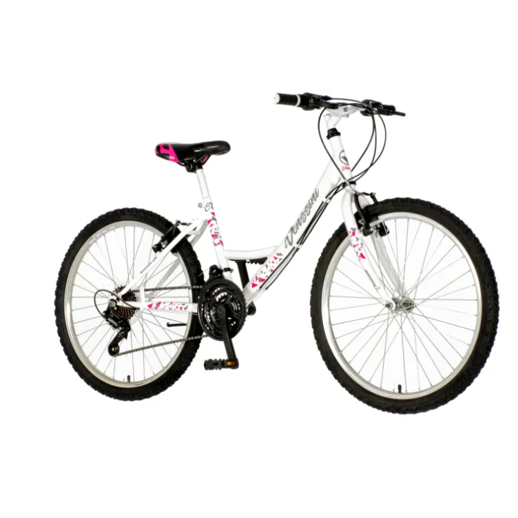 Bicikl venssini parma ella 24" sivo roze