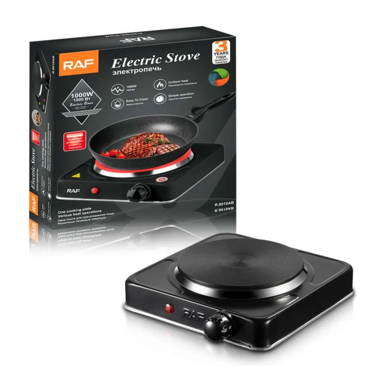 RAF R.8010AB ELEKTRIČNI REŠO CRNI 1000W