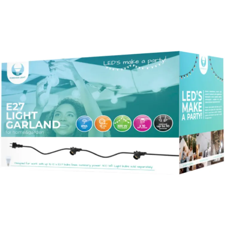 Forever Light kabel sa 10 sijaliènih grla, 12m