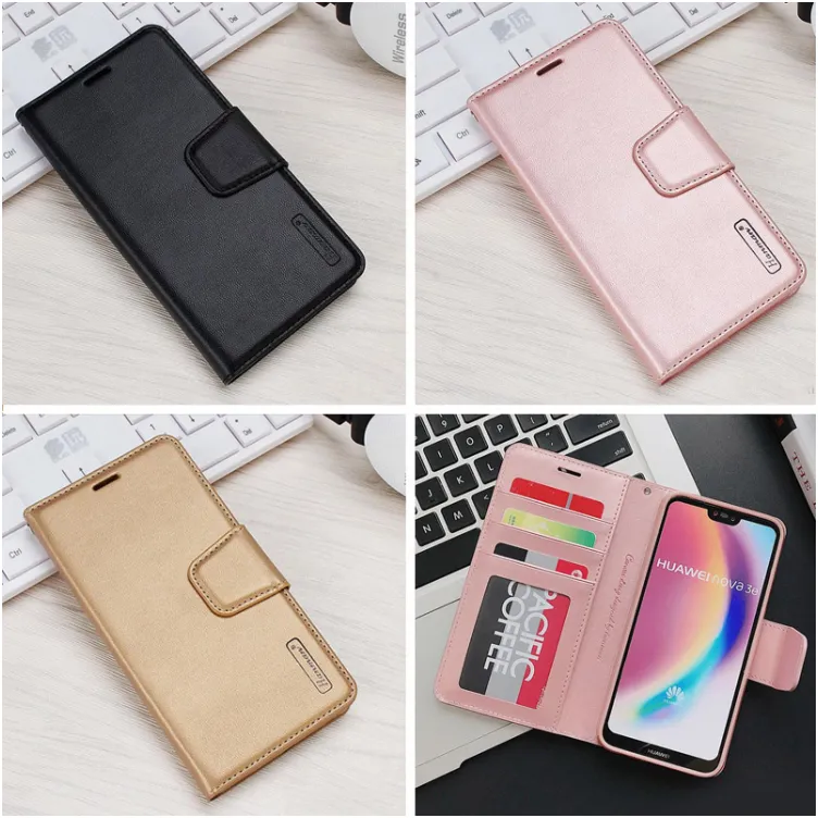 Maska na preklop Hanman Mill za Huawei P40 Pro zlatna