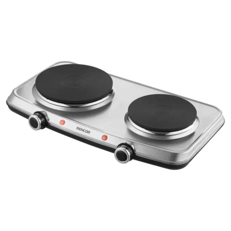 Električni rešo Sencor SCP 2256SS/snaga 2500W/dve ringle 18+15cm/siva