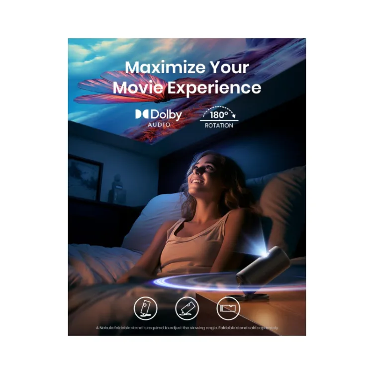 Nebula Capsule 3 Full HD Android TV projektor