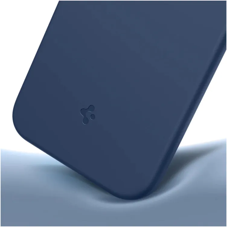 Maska Spigen silicone Fit MagSafe za iPhone 14 Pro tamno plava