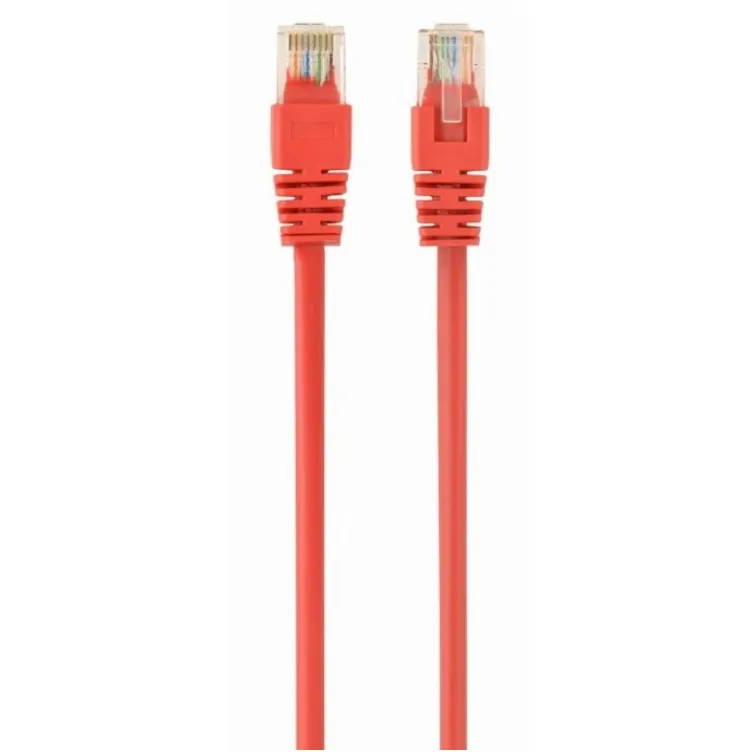 PP12-1M/R Gembird Mrezni kabl, CAT5e UTP Patch cord 1m red