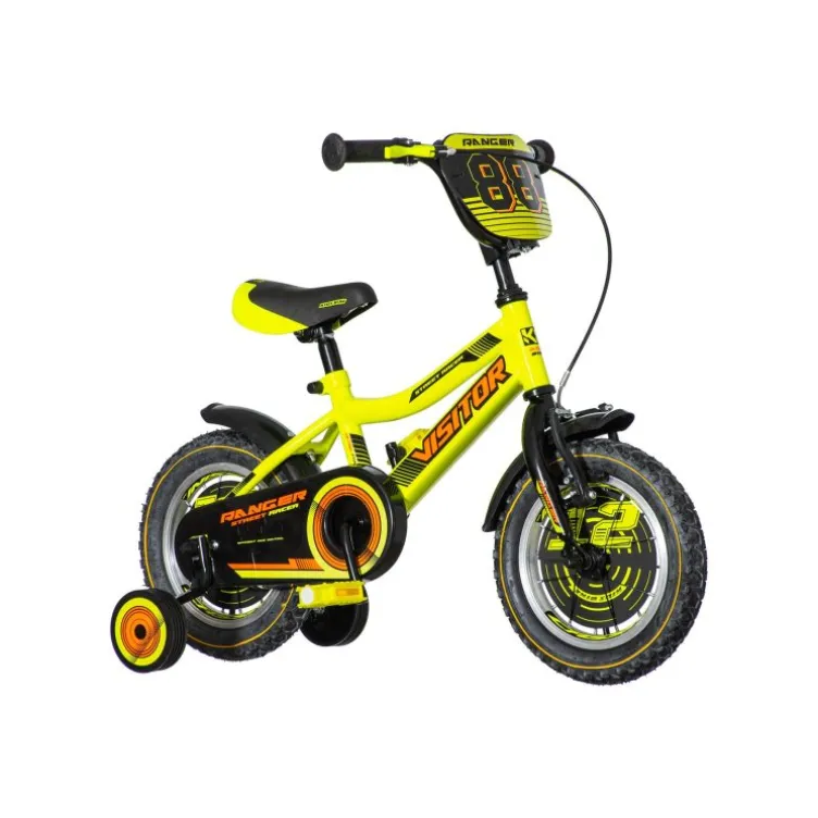 Bicikl visitor ranger  12" neon žuti