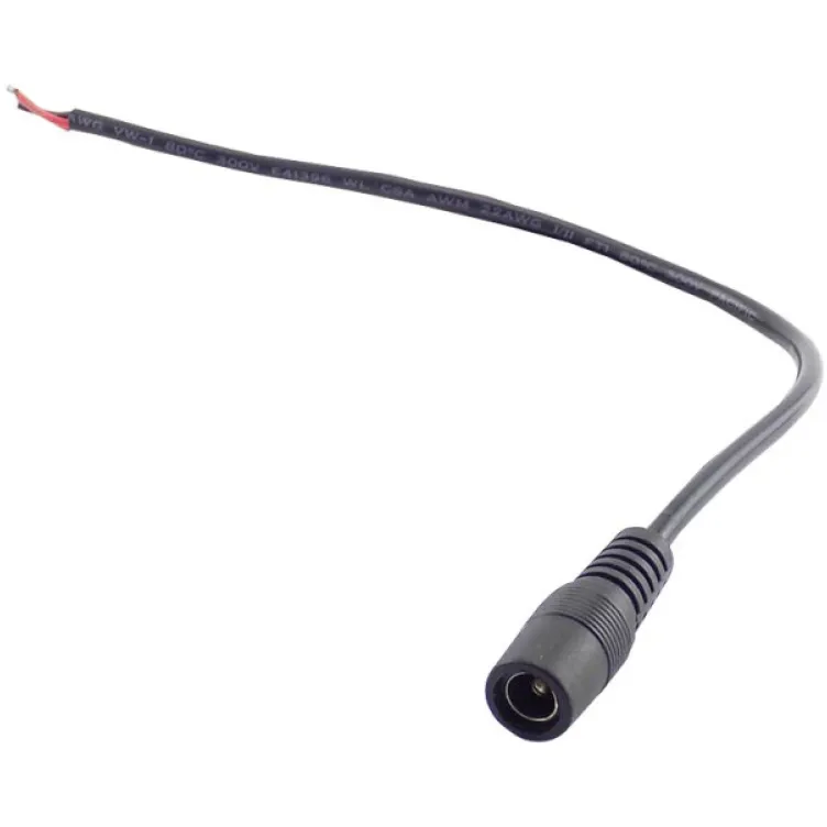 KABL-DCF1 Gembird  DC konekor zenski na kabal 5.5x2.1 (cena za1kom, pakovanje 10kom)