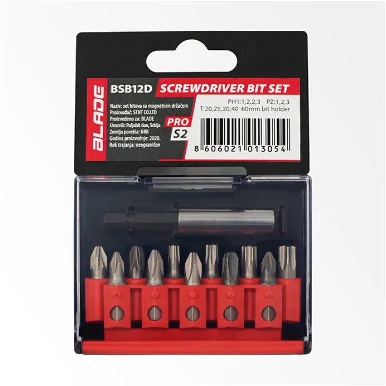 Set bitova sa magnetnim nastavkom - BLADE BBSB12D