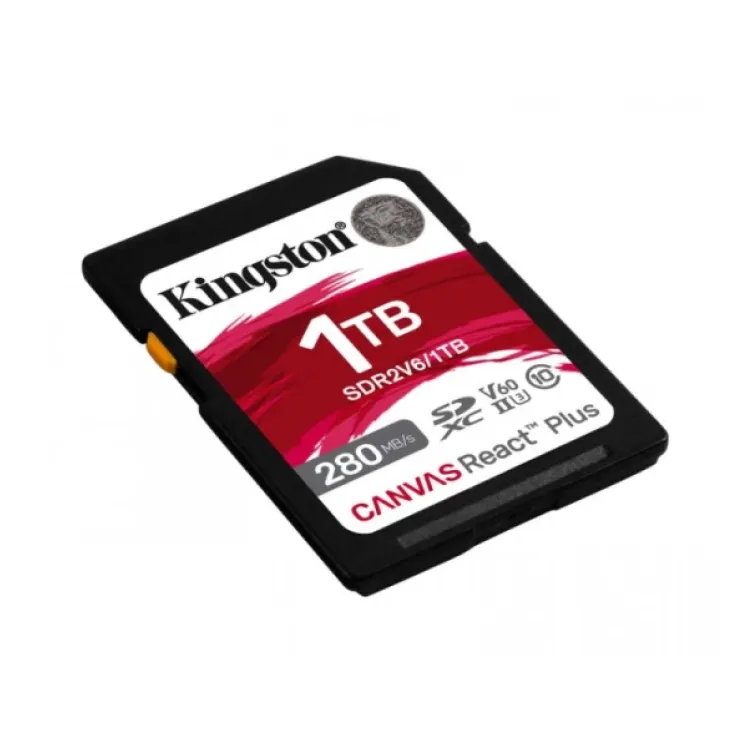 SD Card 1TB Kingston SDR2V6/1TB class 10 HD/2K/4K 280Mbs/150MBs