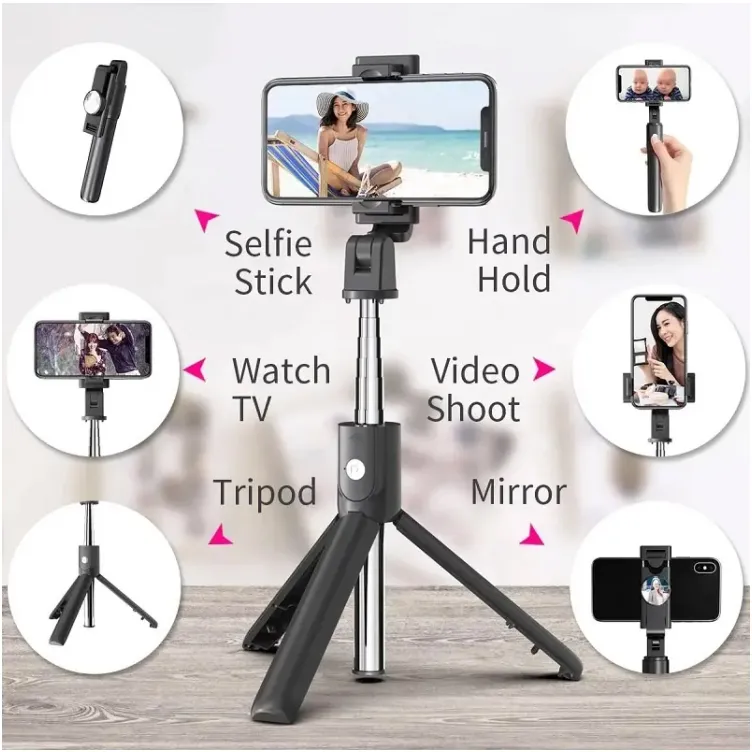 Stativ Tripod Wireless + Selfie Stick K10