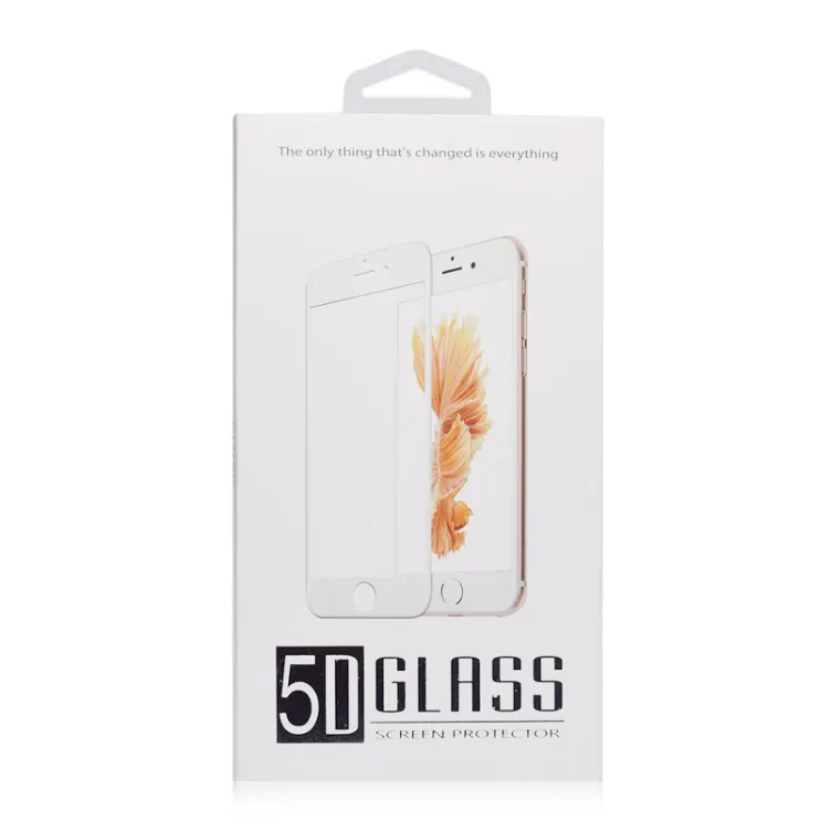 Zastitno staklo 5D FULL COVER za iPhone 6 belo