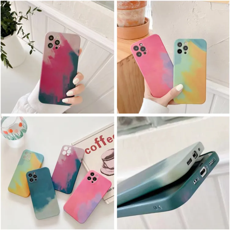 Maska Water Paste za iPhone 12 ljubicasta