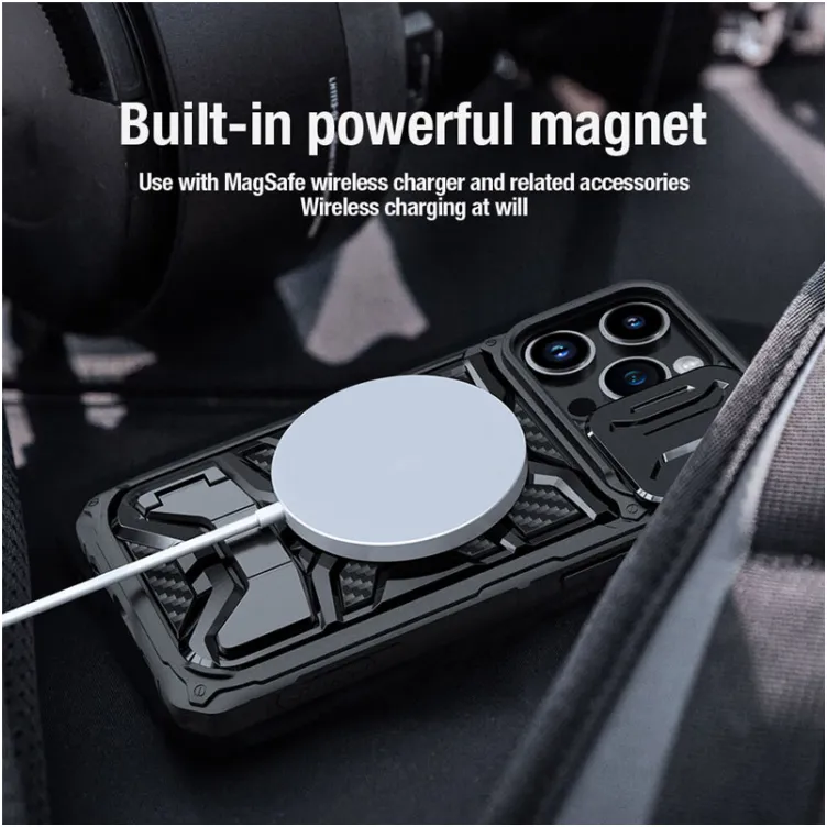 Maska Nillkin Adventurer Pro Magnetic za iPhone 14 Pro Max crna