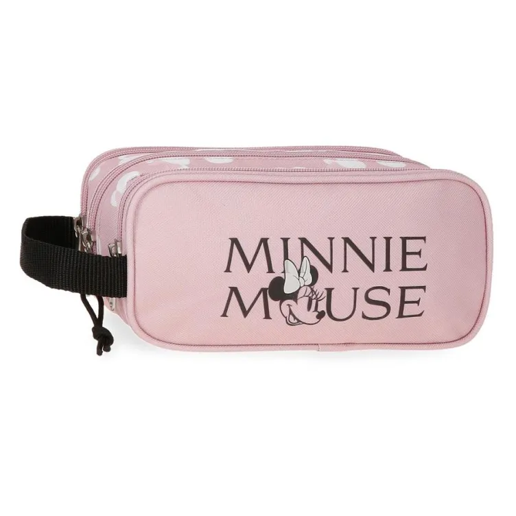 MINNIE HEADS prazna pernica sa 3 pregrade