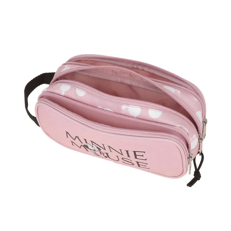 MINNIE HEADS prazna pernica sa 3 pregrade