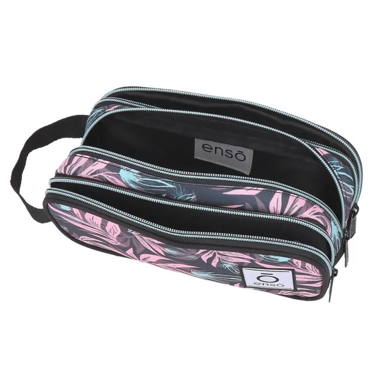 ENSO FLEUR ženski neseser sa 3 pregrade