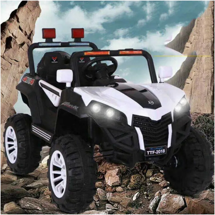 Džip terenac 4X4 - Beli - Auto na akumulator za decu