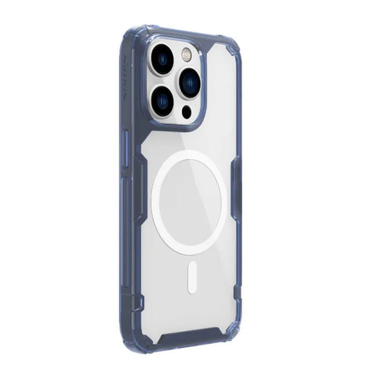 Maska Nillkin Nature Pro Magnetic za iPhone 15 Pro plava