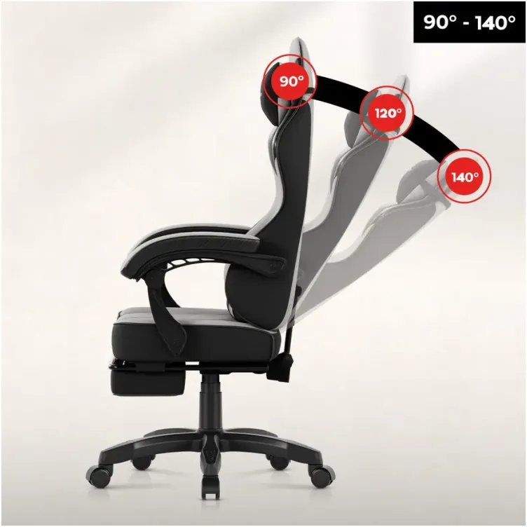 Huzaro Force 3.7 Siva Gaming stolica