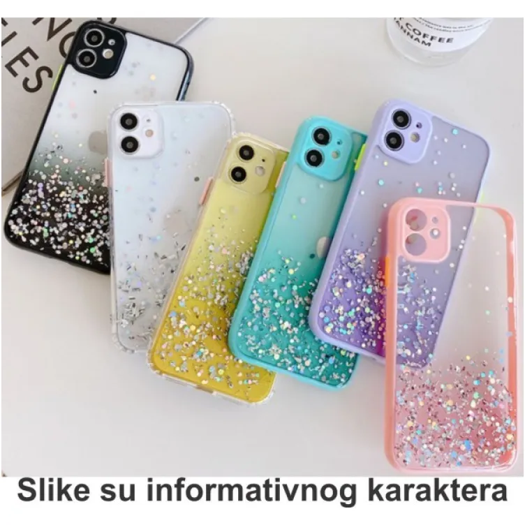 MCTK6-SAMSUNG S21 * Furtrola 3D Sparkling star silicone Turquoise (89)