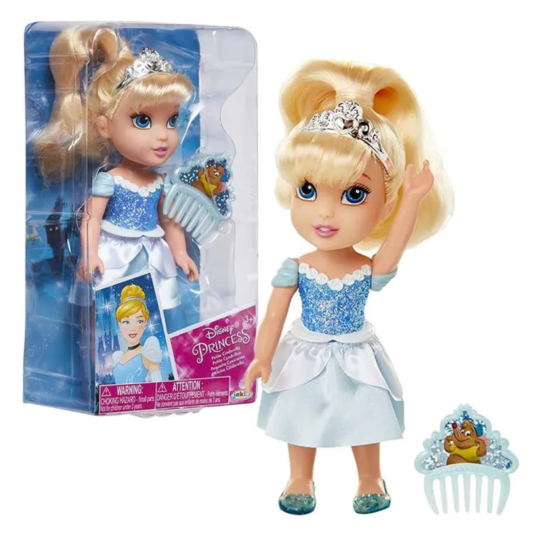 DISNEY Princess lutka 15cm asst